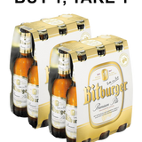 Bitburger Pils Bottle 6 pack 330ml