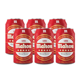 Mahou Cinco Estrellas 6 pack can 330ml