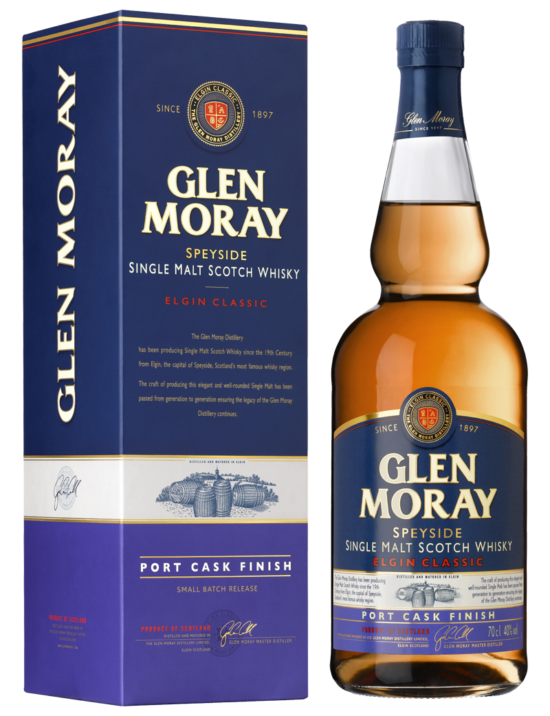 Glen Moray Single Malt Classic Port Cask Finish 700ml