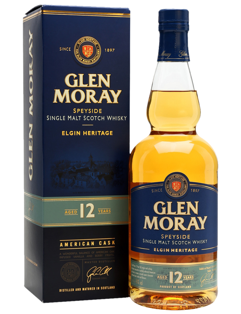 Glen Moray Single Malt 12 Year Old 700ml