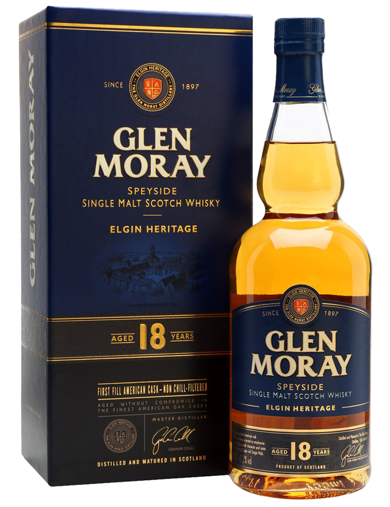 Glen Moray Single Malt 18 Year Old 700ml