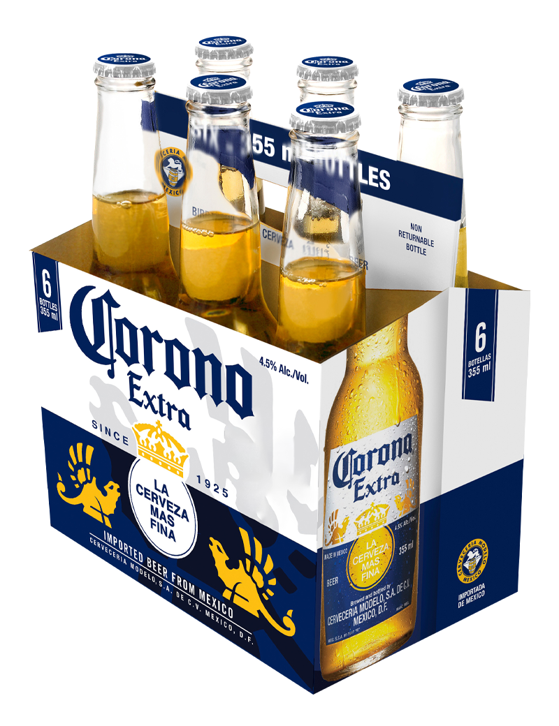 Corona Extra Beer 355ml 6 Pack